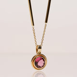 2.35ct Pink Tourmaline Dormir Pendant