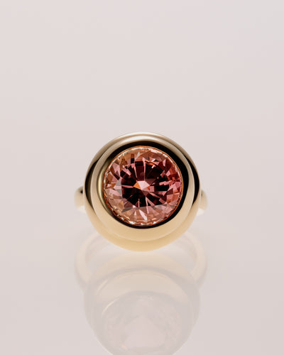 3.49ct Pink Tourmaline Pillow Ring